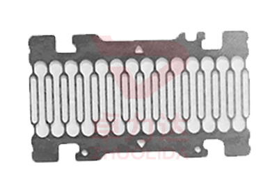 Metal razor blade