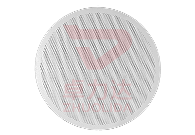 Etched dust screen
