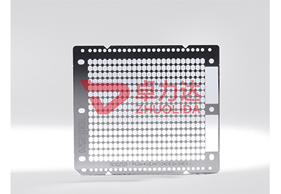 Etched stainless steel mesh