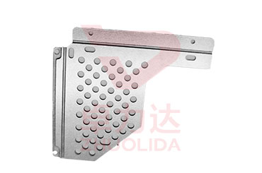 The process of metal plate etching process
