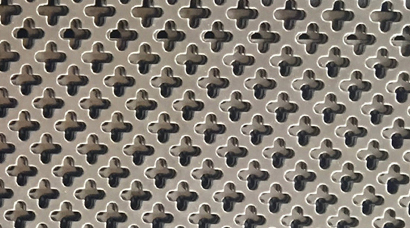 What is cold rolled plate perforated mesh