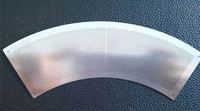 Thin substrate filters with etching process